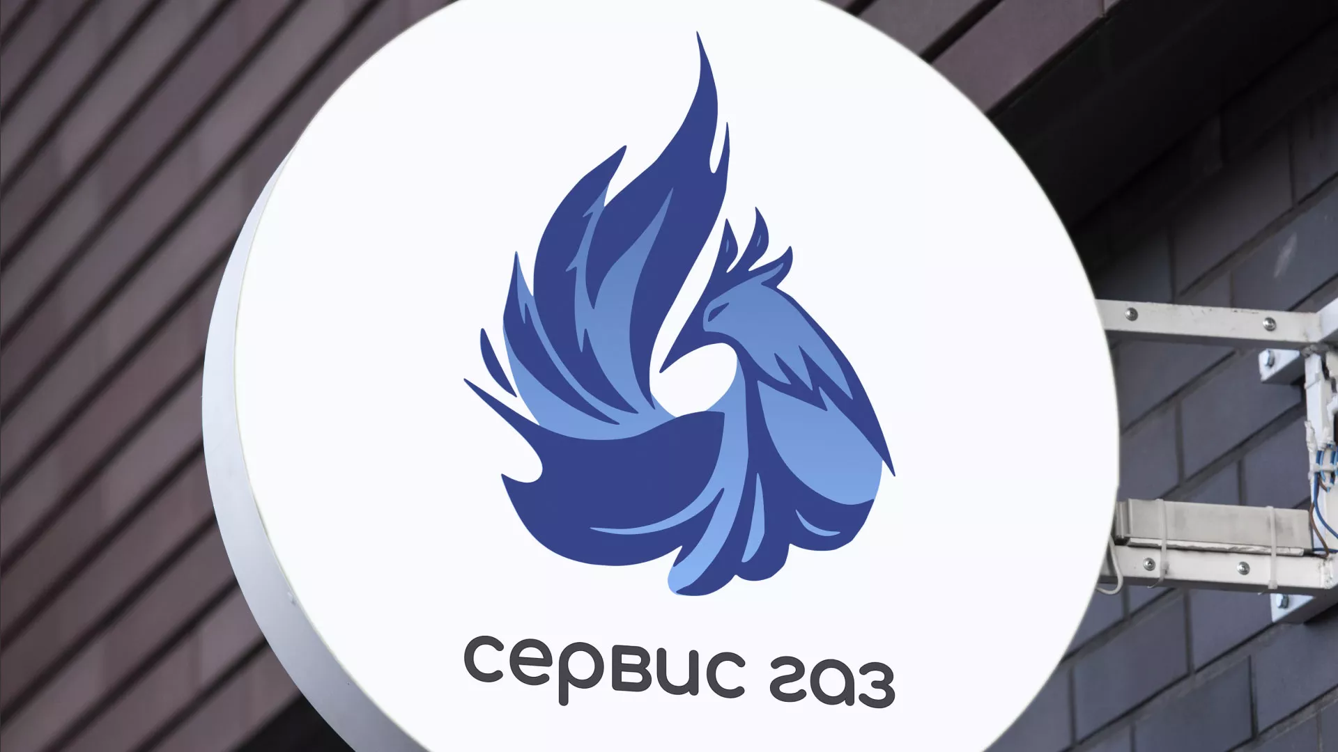 Создание логотипа «Сервис газ» в Лихославле